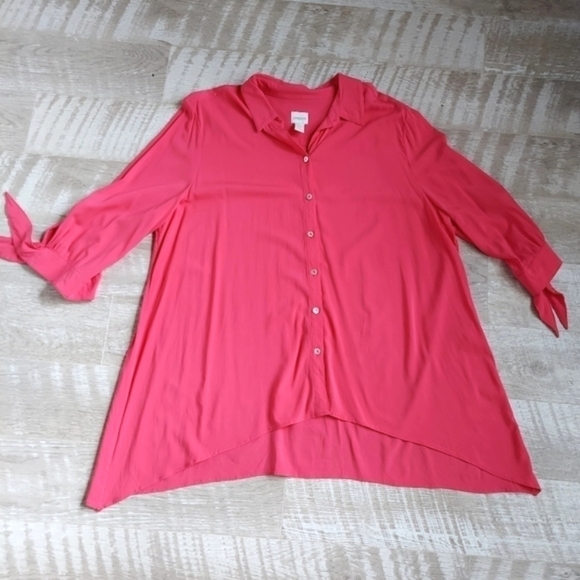 Chico's Tunic Blouse - Picture 4 of 14